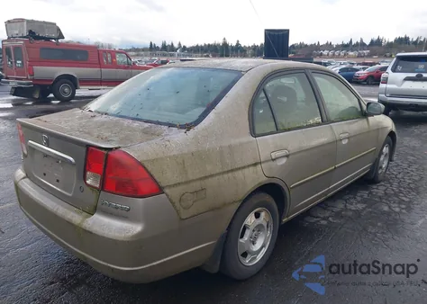 2003 Honda Civic Hybrid z USA, uszkodzony, nr VIN JHMES96673S019345